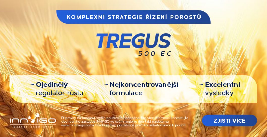 Tregus 500 EC je přípravek ze skupiny regulátorů růstu rostlin
